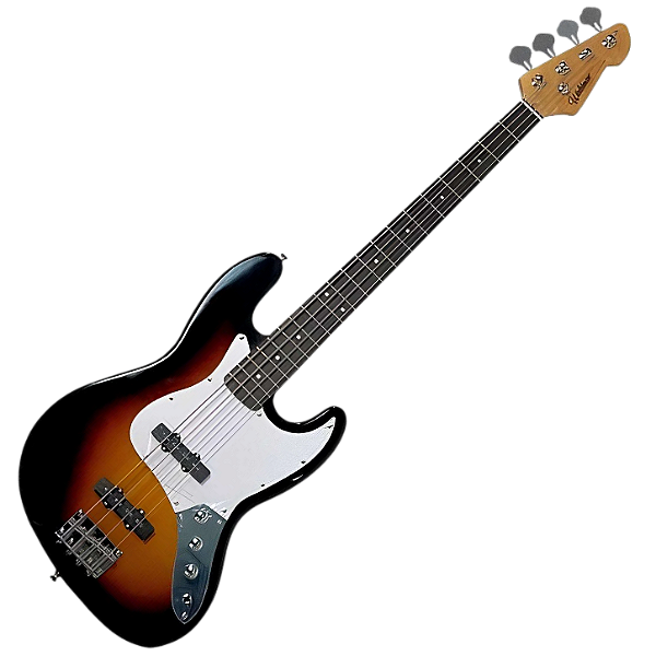 Contrabaixo Waldman GJJ-100 BS Sunburst 4 Cordas Jazz Bass Style com Captadores JJ e Corpo Hard Wood