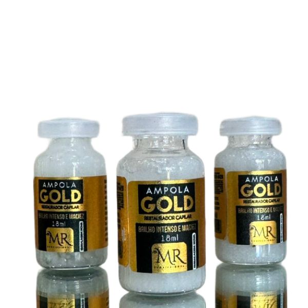 Ampola Gold MR PROFISSIONAL