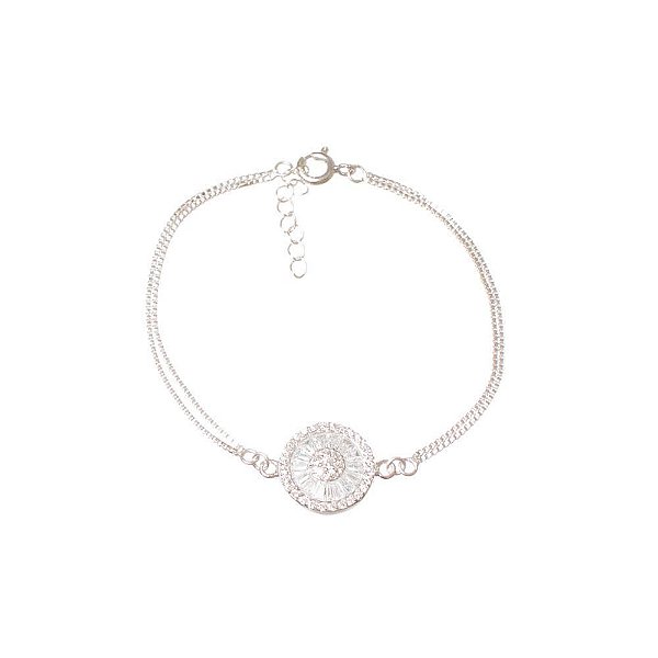 Pulseira de Prata Pizza