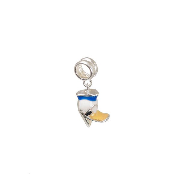 Pingente Pulseira Prata Pato Donald