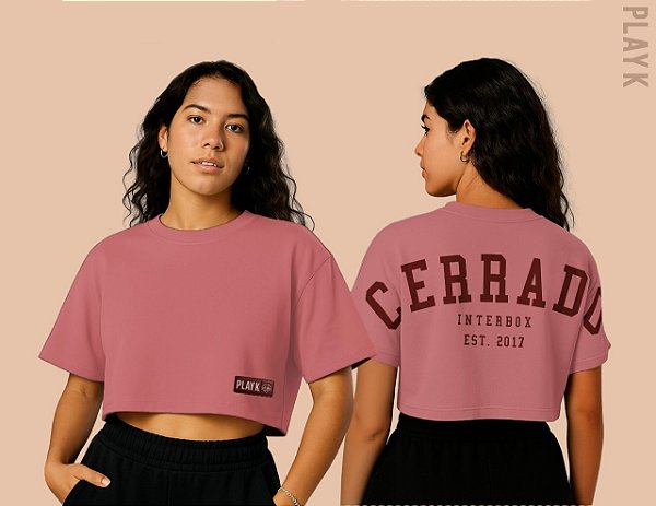 Cropped Oversized - Cor Amora