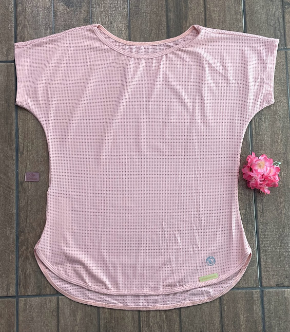 Camisa Dry Fit - Rosa Bebe