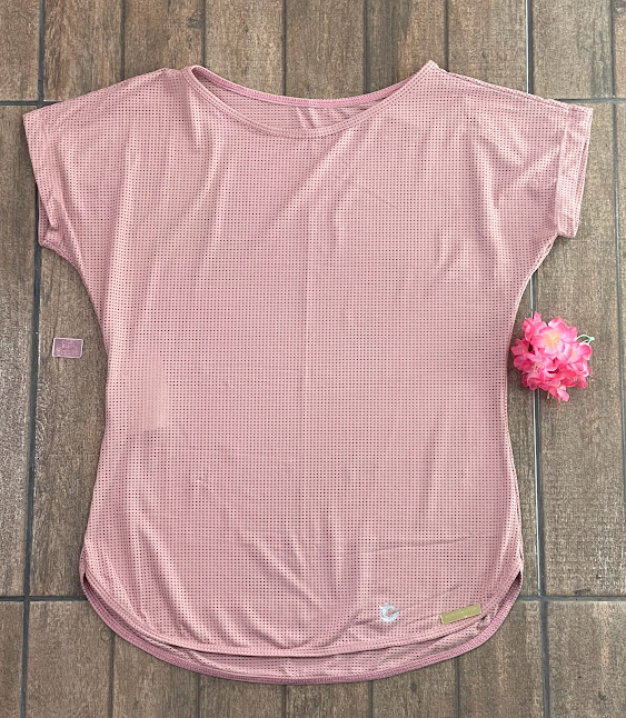 Camisa Dry Fit - Rosa Queimado