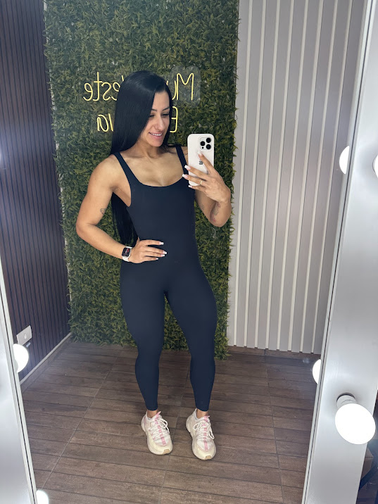 Macacão Tradicional Confort - Preto (Veste P/M/G)