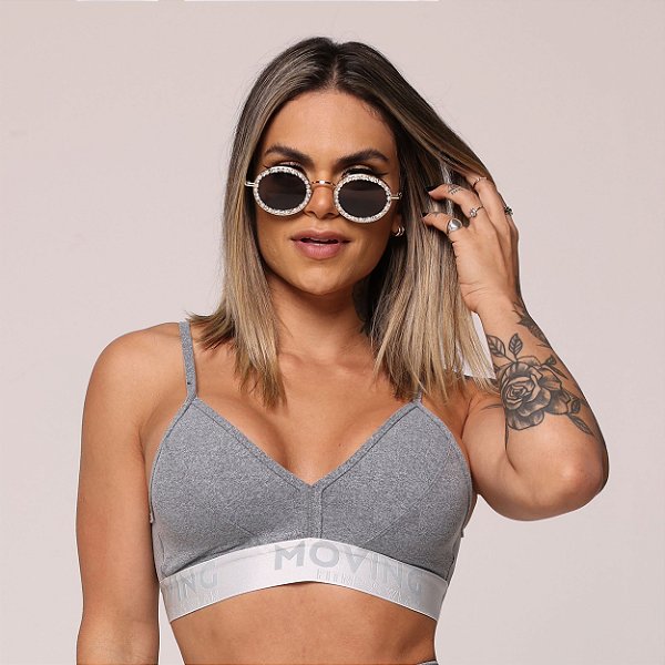 Top Milano Cinza Mescla