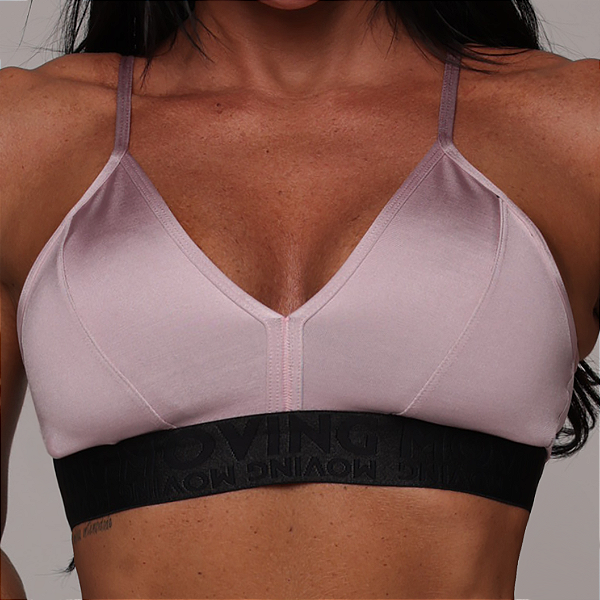 Top Milano Glossy Rosê -Tamanho único