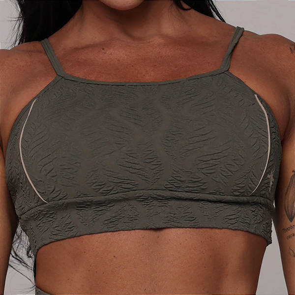 Top Jacquard Nature -Tamanho único