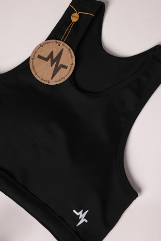 Top Runnergy Preto - Tamanho único