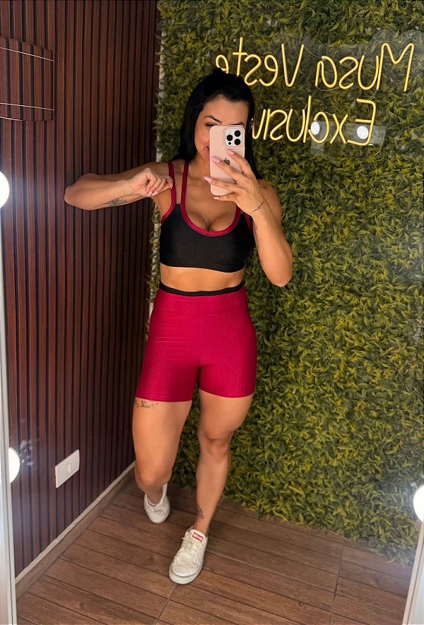 Conjunto Curto Tradicional Glossy - P/M/G