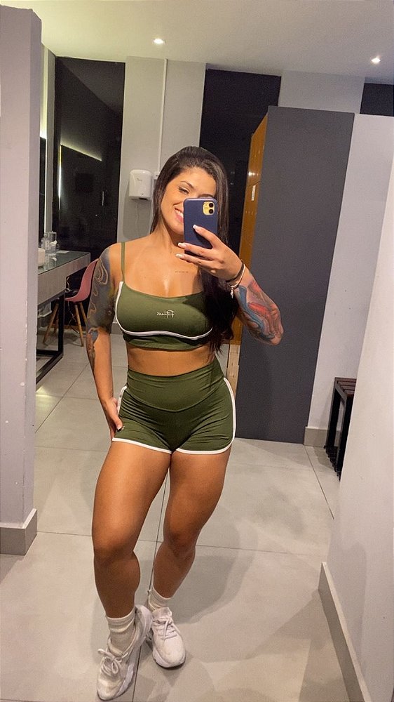 Conjunto Semi Empina Cinza - Tamanho único 36 a 42