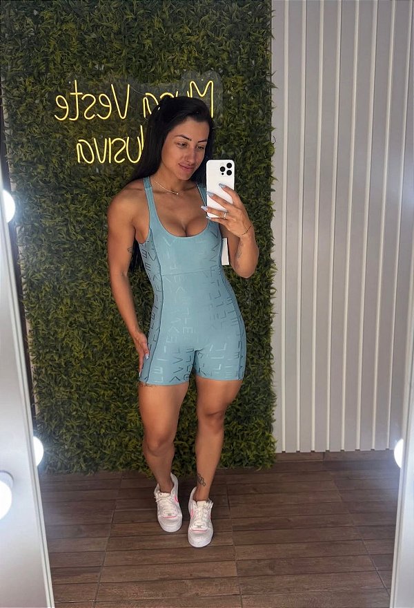 Macaquinho Tradicional Azul Petróleo - Tamanho P/M 36 a 40