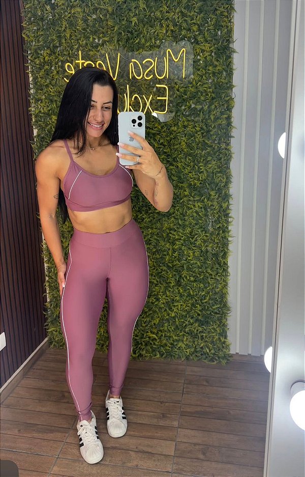 Conjunto Tradicional Hopline Uva -Tamanho único 36 a 42