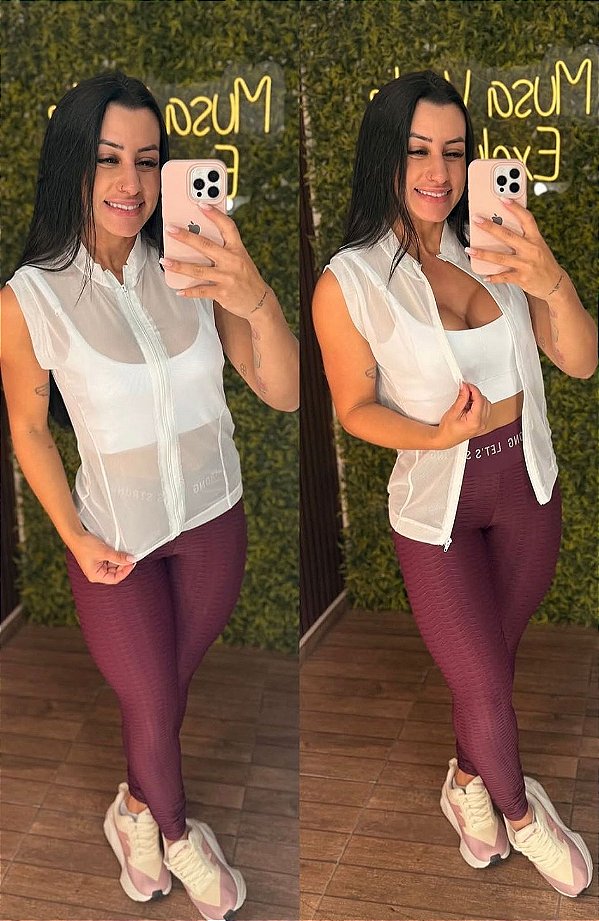 Colete Tule Branco- P/M/G