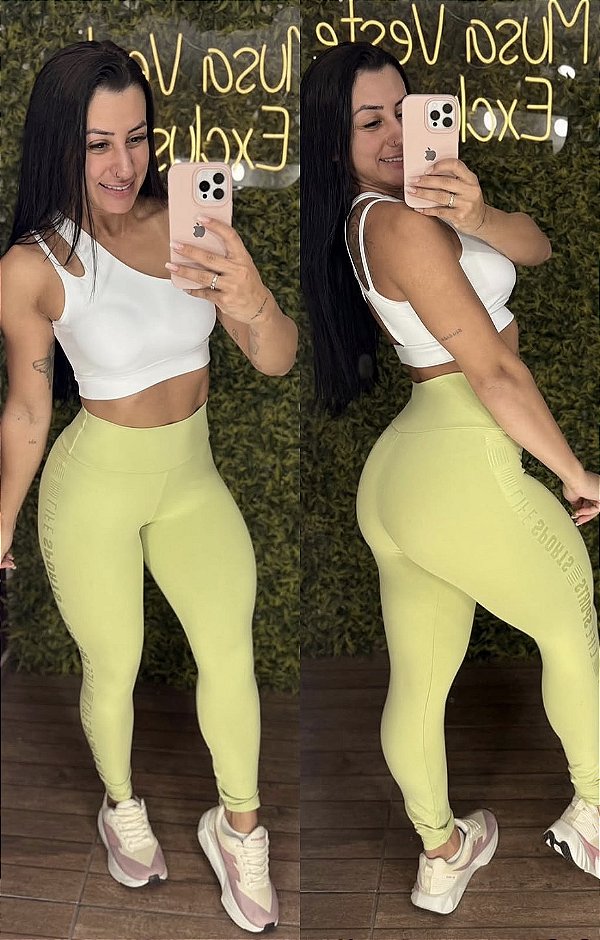 Conjunto Tradicional Life Sports Verde Claro - Tamanho único 38 a 42