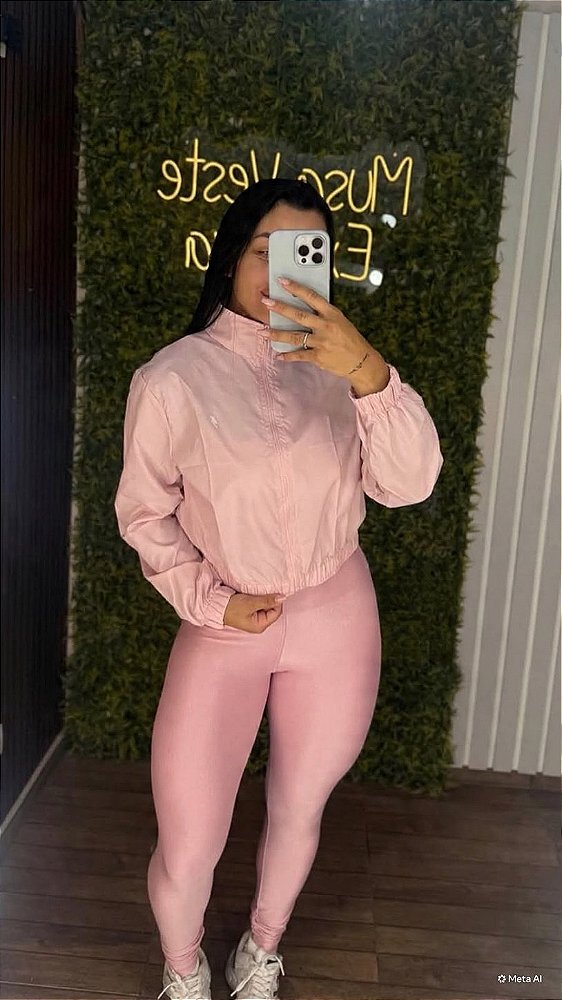 Jaqueta Rosa -M /G
