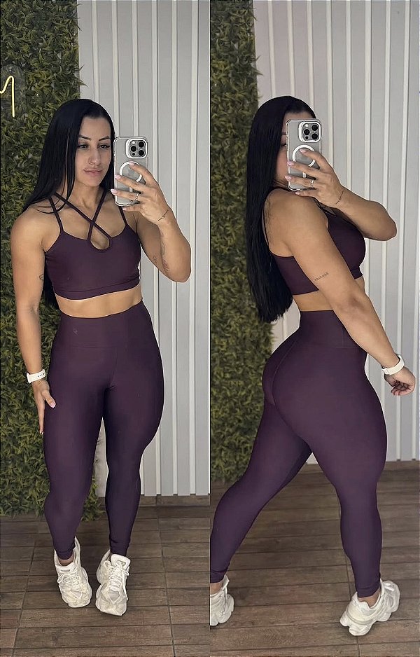 Conjunto Tradicional Hype Roxo - M /G