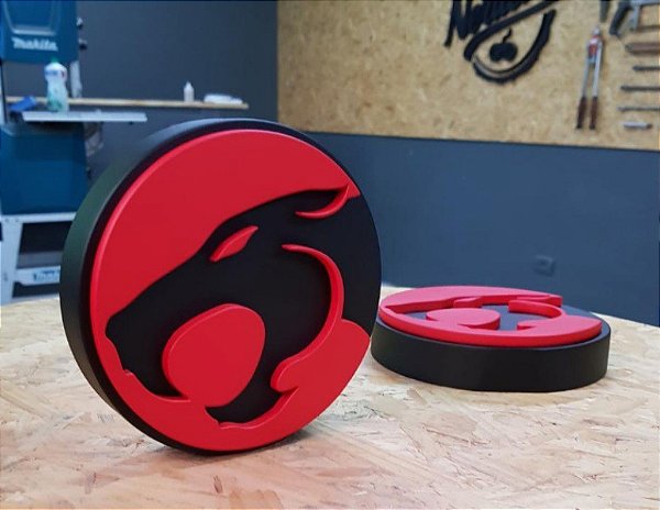 EMBLEMA DECORATIVO EM RESINA - THUNDERCATS