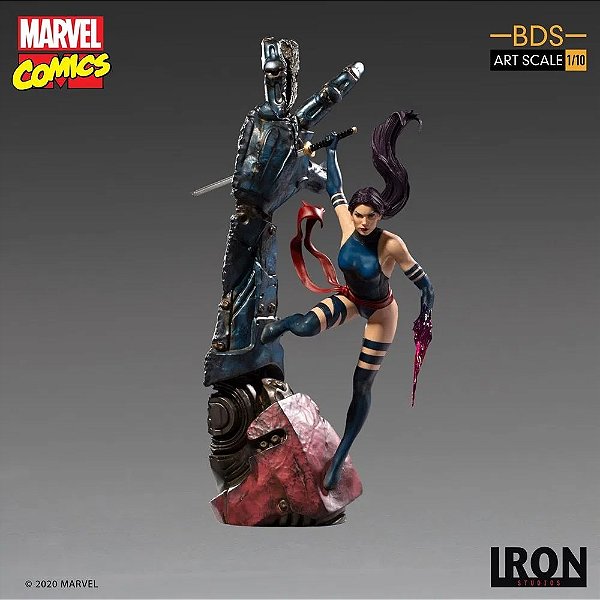 ESTÁTUA PSYLOCKE - X-MEN - ESCALA 1/10 - IRON STUDIOS