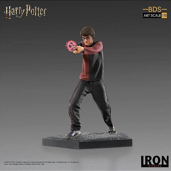 ESTÁTUA HARRY POTTER - ESCALA 1/10 - IRON STUDIOS