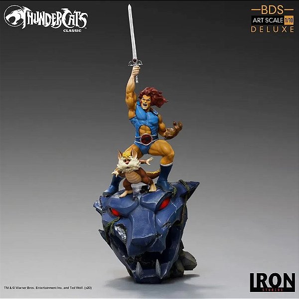 ESTÁTUA LION-O & SNARF - THUNDERCATS - ESCALA 1/10 - IRON STUDIOS