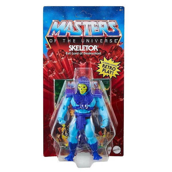 ACTION HE-MAN - MASTERS OF THE UNIVERSE - SKELETOR - MATTEL