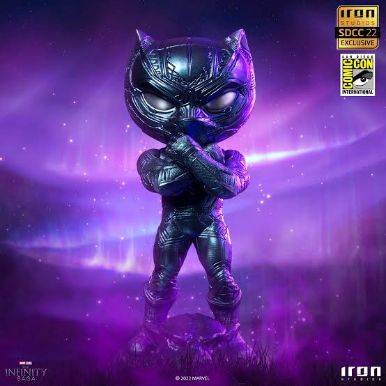 ESTATUA BLACK PANTHER CCXP22 - MINICO IRON STUDIOS