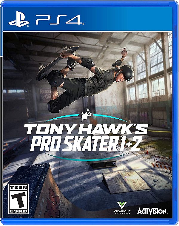 Jogo Tony Hawk Pro Skater 1+2 Ps4 Midia Fisica