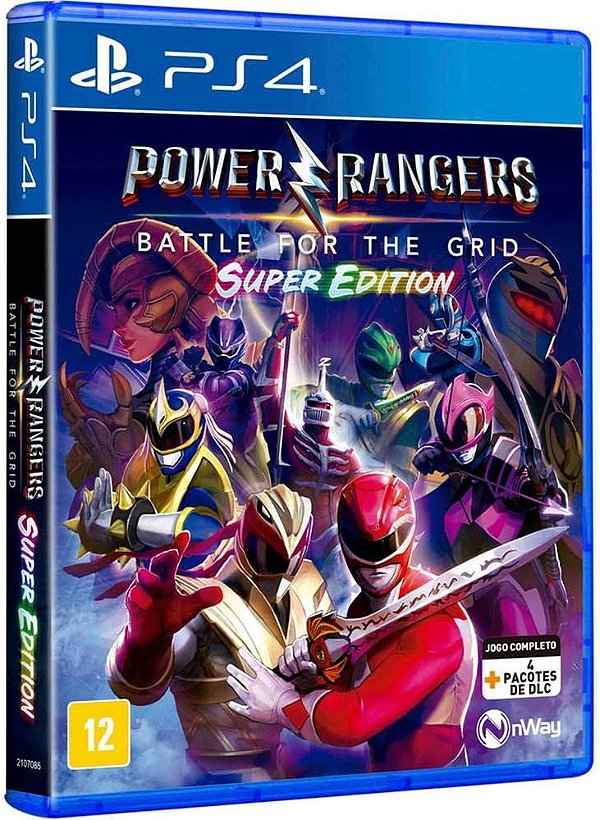 POWER RANGERS BATTLE FOR THE GRID - PS4 - NOVO