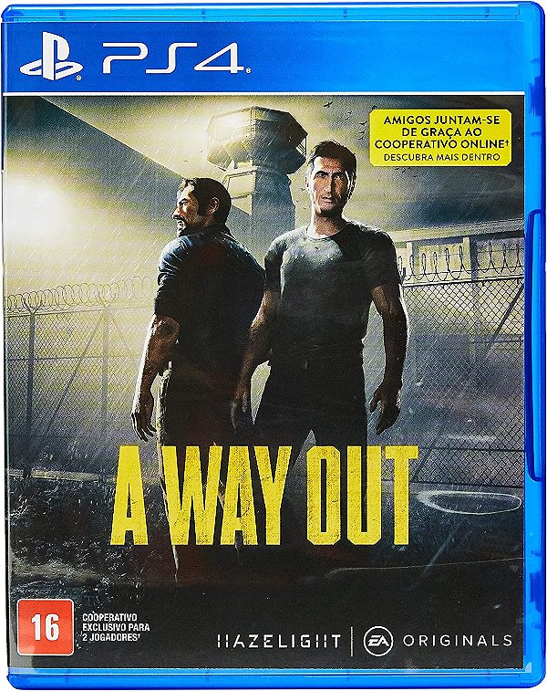 A WAY OUT - PS4 - NOVO