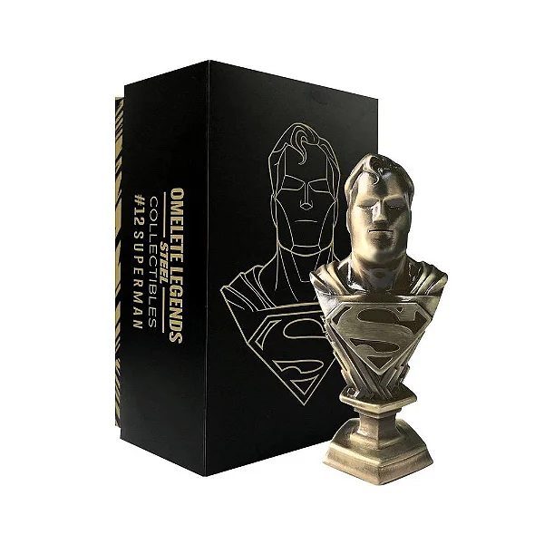 BUSTO SUPERMAN - METAL - OMELETE BOX