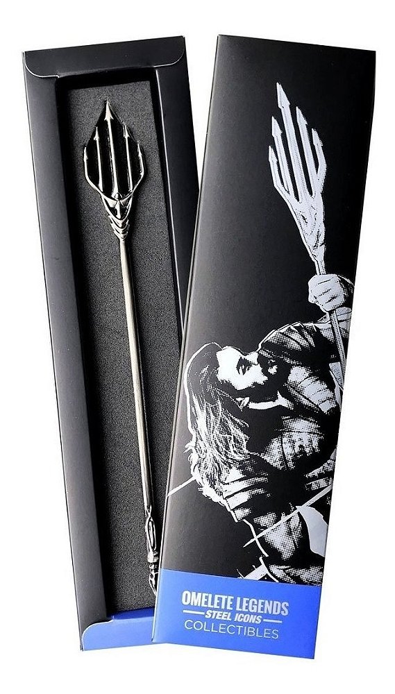 TRIDENTE AQUAMAN - METAL - OMELETE STEEL ICONS