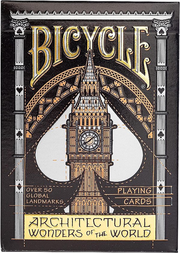 BARALHO BICYCLE - ARCHITECTURAL WONDERS OF THE WORLD - COPAG