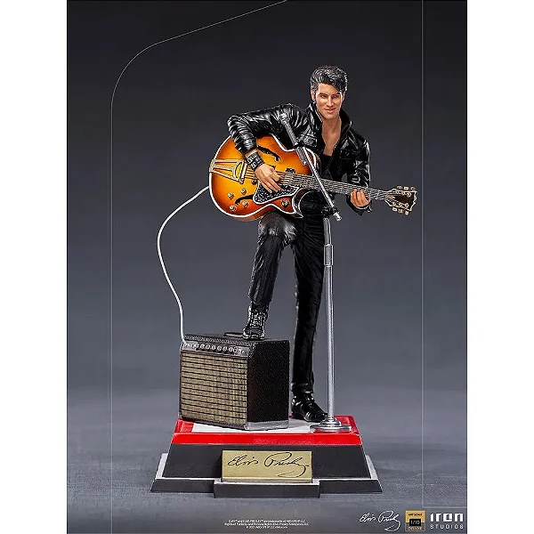 ESTÁTUA ELVIS PRESLEY COMEBACK DELUXE ART - IRON STUDIOS