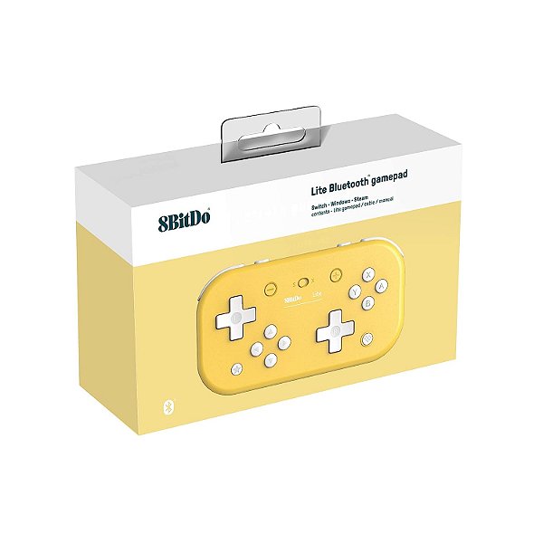 CONTROLE 8BITDO LITE BLUETOOTH PARA SWITCH SWITCH LITE DS