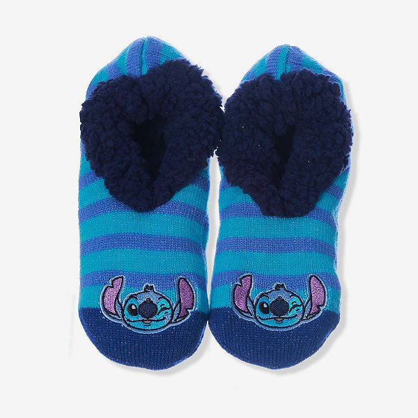 MEIA PANTUFOFA STITCH - DISNEY