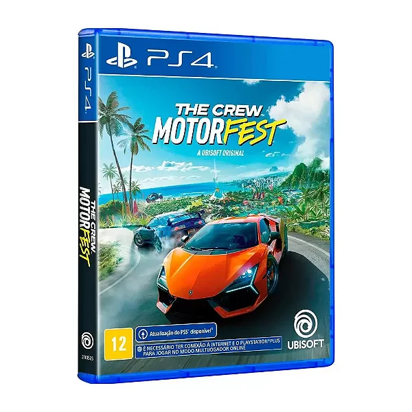 THE CREW MOTORFEST - PLAYSTATION 4 - MIDIA FISICA