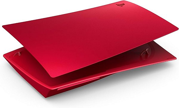 TAMPAS DO CONSOLE PLAYSTATION 5 - VOLCANIC RED