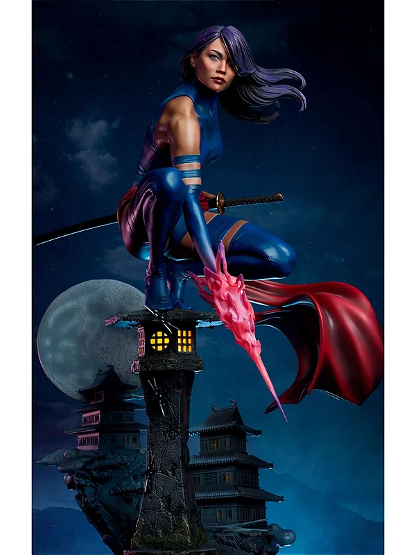 ESTÁTUA PSYLOCKE - MARVEL - PREMIUM FORMAT - SIDESHOW
