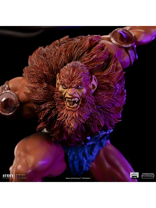 ESTÁTUA HOMEM FERA - HE-MAN - 1/10 - IRON STUDIOS