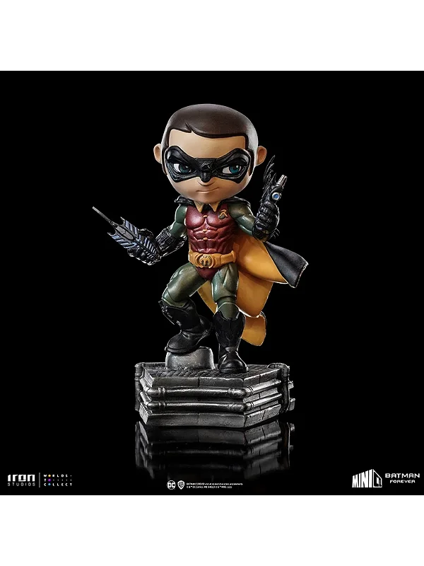 ESTÁTUA ROBIN - BATMAN FOREVER - MINICO - IRON STUDIOS