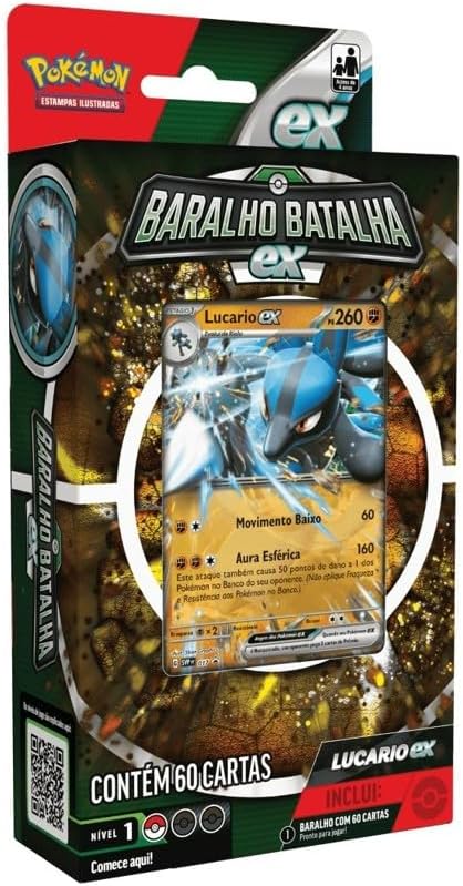 BARALHO DE BATALHA POKÉMON - LUCARIO EX