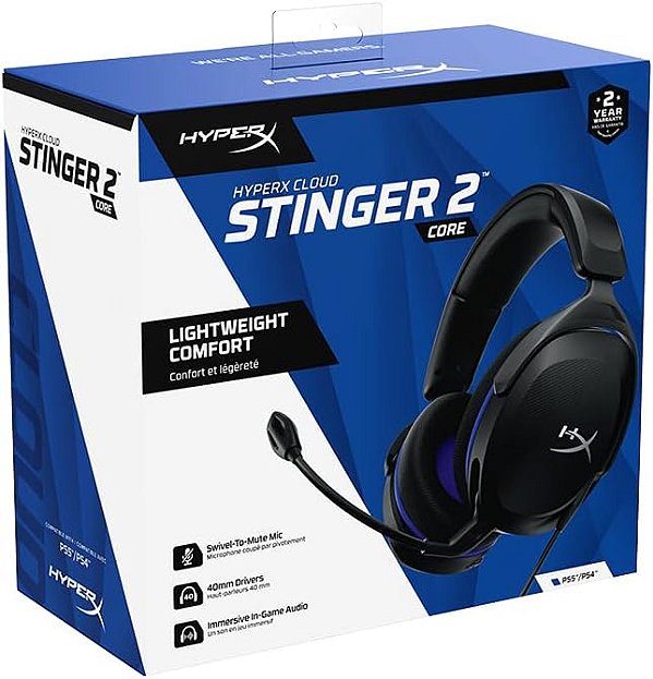 HYPER X CLOUD STINGER CORE 2 - BLACK