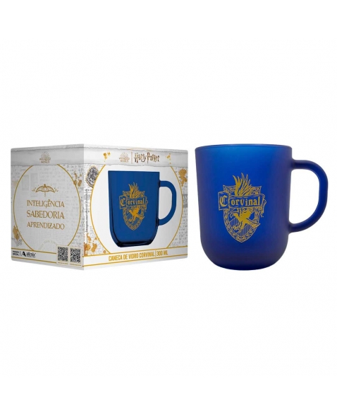 CANECA DE VIDRO HARRY POTTER - CORVINAL