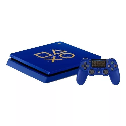 CONSOLE PS4 PLAYSTATION 4 SLIM 1TB DAYS OF PLAY BLUE - SEMINOVO
