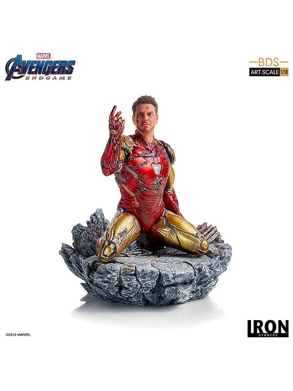 ESTÁTUA IRON MAN - VINGADORES ULTIMATO