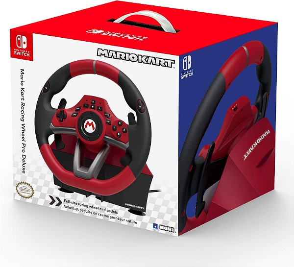 VOLANTE NINTENDO SWITCH - MARIO KART RACING PRO DELUXE - HORI