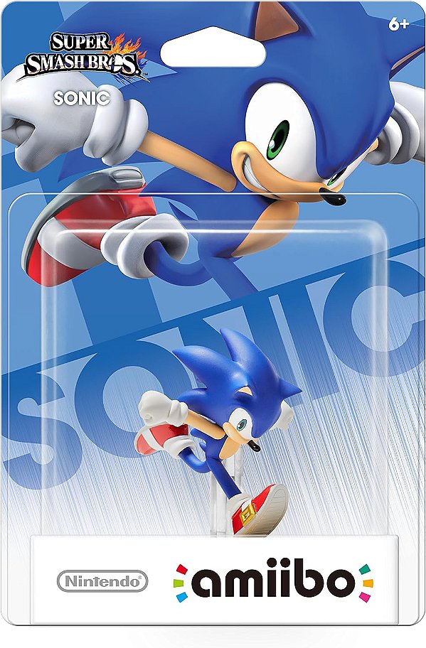 AMIIBO - SONIC - SUPER SMASH BROS