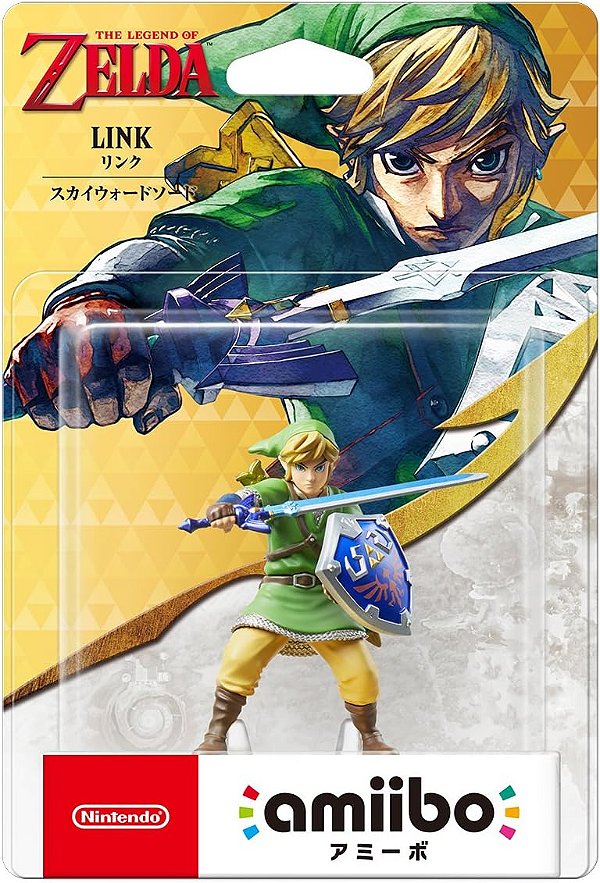 AMIIBO - LINK - ZELDA SKYWARD SWORD
