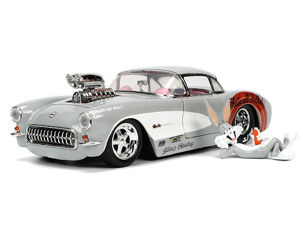 Miniatura Chevrolet Corvette e Perna Longa - Jada Toys - 1/24