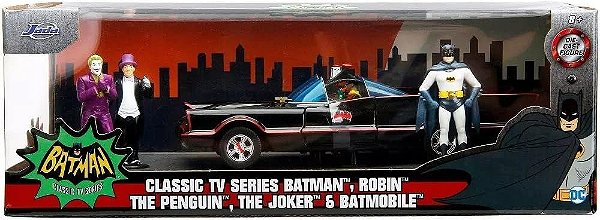 Batmóvel - Batman Classic TV Series - Jada Toys - 1/24